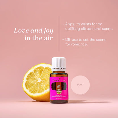 Joy Essential Oil 15ml by Young Living – Uplifting Aroma & Emotional Balance