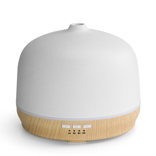 Kakoda Ceramic Essential Oil Diffuser – 500ml, Timed, Ultrasonic (Large Room)