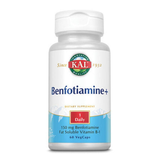 Kal 150 Mg Benfotiamine Plus Tablets, 60 Count