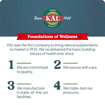 KAL Calming Magnesium Powder – Blueberry Flavor, High Absorption, Vegan, Gluten Free