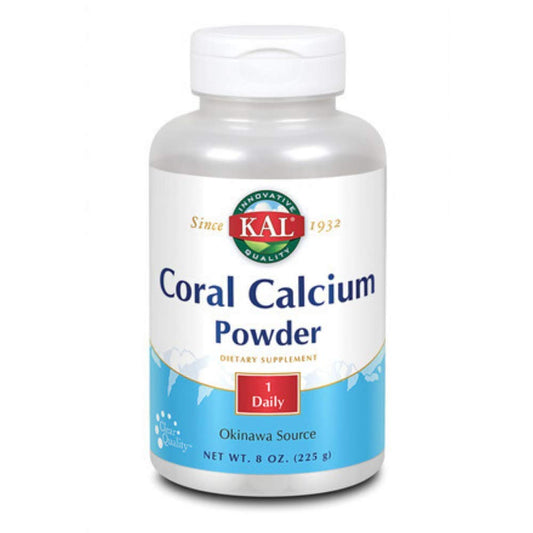 KAL Coral Calcium Powder 1000 mg Tablets – Unflavored, 8 oz