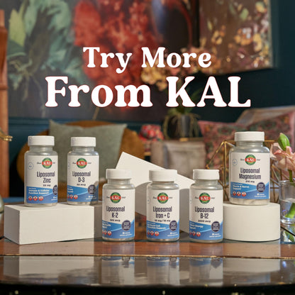 KAL Liposomal Vitamin D3 50 mcg | High Absorption Vitamin D3 | Vegan Capsules | Gluten Free | 30 Servings