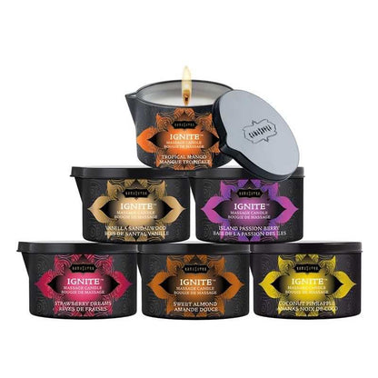 Kama Sutra Massage Candle Tahitian Sandalwood - 6 oz