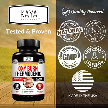 Kaya Naturals Supreme Fat Burner – Weight Loss Pills for Women & Men
