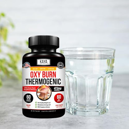 Kaya Naturals Supreme Fat Burner – Weight Loss Pills for Women & Men