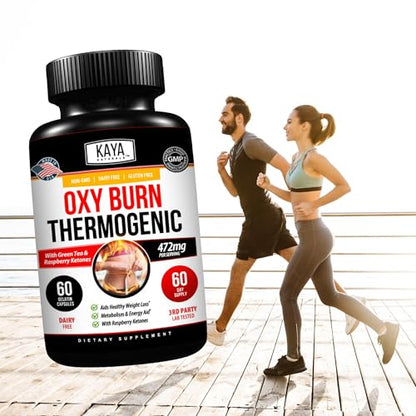 Kaya Naturals Supreme Fat Burner – Weight Loss Pills for Women & Men