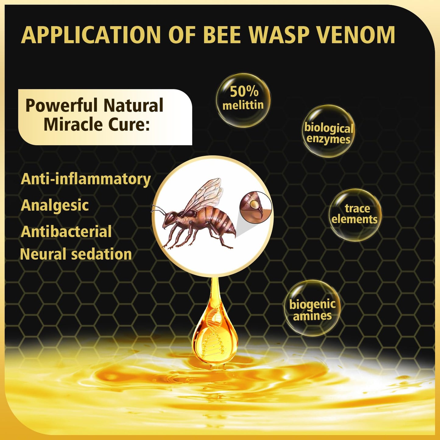 KeLeek Bee Wasp Venom Toothpaste - Bleeding Gums, Gingivitis & Sensitive Teeth | 3.7 OZ
