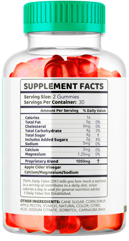 (3 Pack) Keto IQ ACV Gummies – Premium All-Natural Apple Cider Vinegar Formula, 180 Gummies