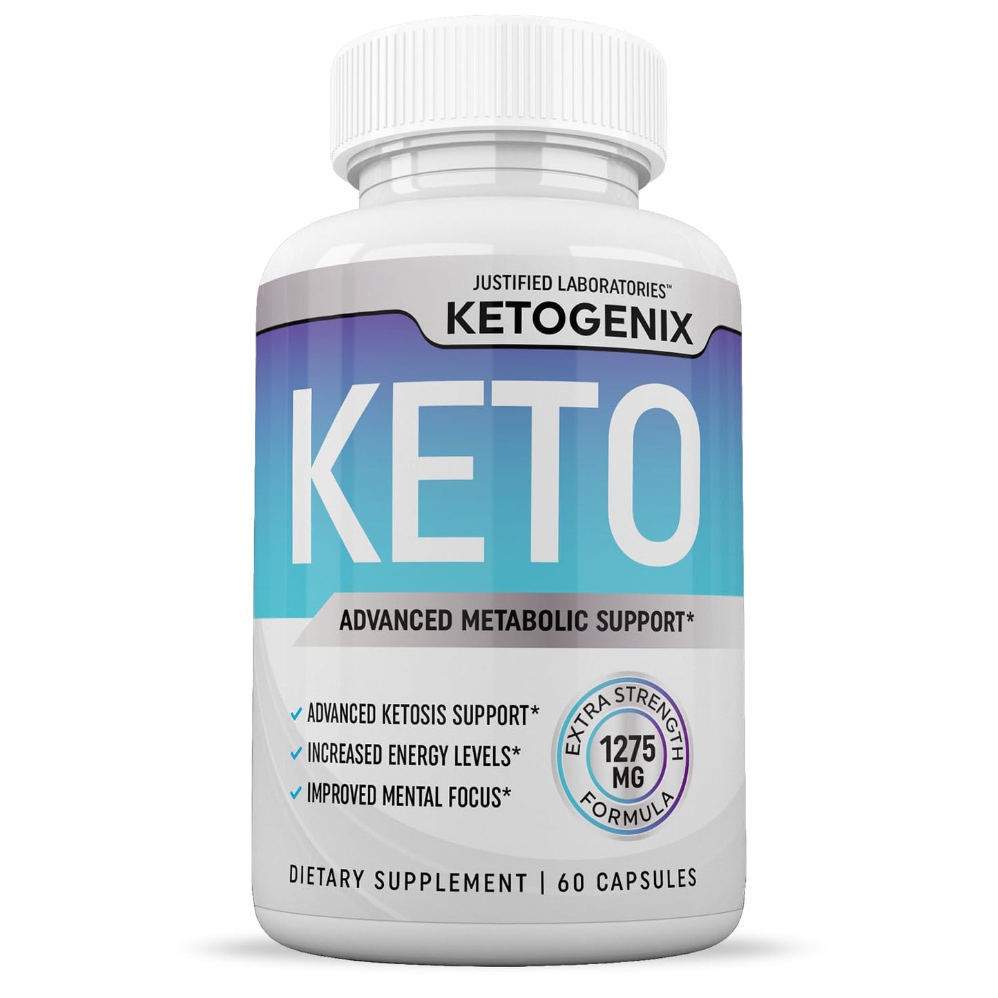 (2 Pack) Ketogenix Keto Pills 1275MG New & Improved Formula with Apple Cider Vinegar, Extra Virgin Olive Oil Powder, Green Tea – 120 Capsules