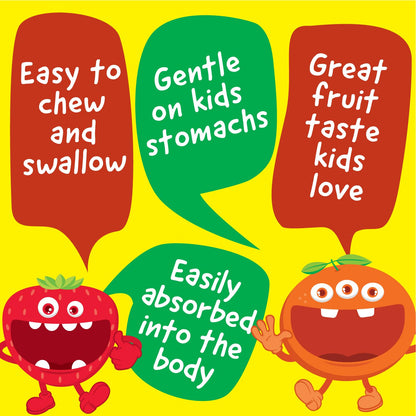 Kids Magnesium Chewable 300mg – Vegan, Non-GMO, Gluten Free | Vitaworks