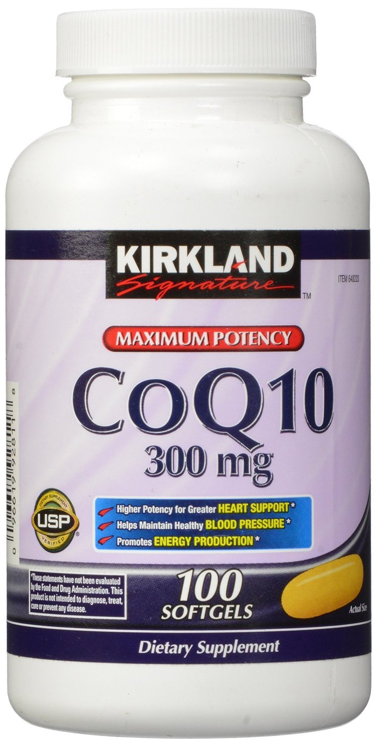 Kirkland Signature CoQ10 300 mg – 200 Softgels | Heart Health & Aging Support