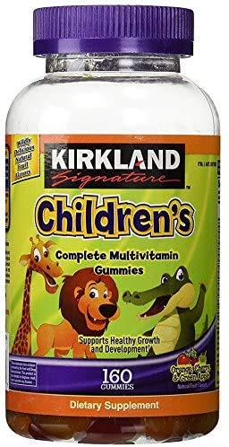 Kirkland Signature FsmJUt Children's Complete Multivitamin Gummies - 160 Count