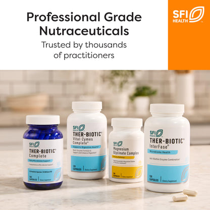 Klaire Labs SFI Health VitaSpectrum Kids Multivitamin Capsules - 28 Essential Nutrients, Gluten-Free (180ct)