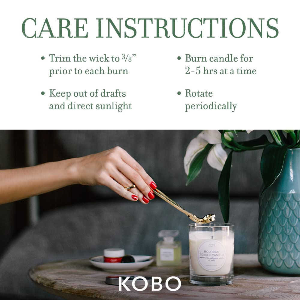 KOBO Catalan Calendula Candle with Plantable Box - 9 oz, 100% Soy, Hand-Poured in USA