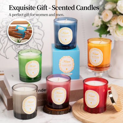 KONNI Lavender Scented Candles | 7.05oz Soy Wax Aromatherapy Candle