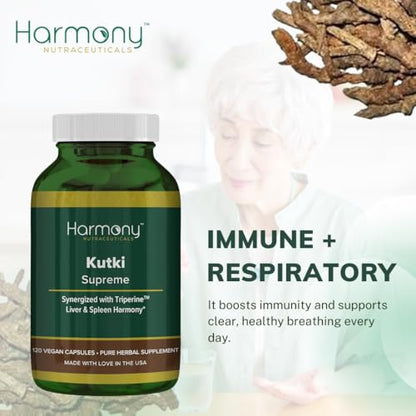 Kutki Supreme - Ayurvedic Liver & Immune Support, 120 Vegan Capsules