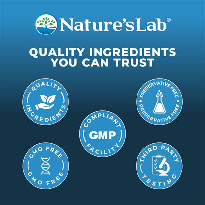 Nature's Lab CoQ10 200mg – Supports Heart, Nerve & Muscle Health* – 60 Count (2-Month Supply)