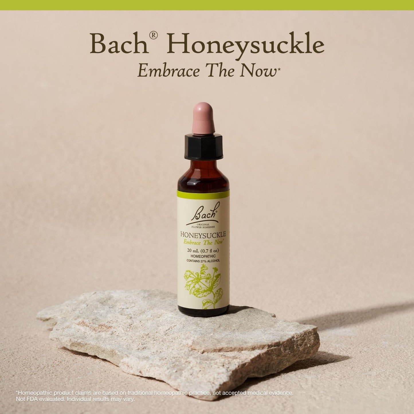 Bach Honeysuckle – Embrace The Now | Flower Remedy for Emotional Balance, 20mL