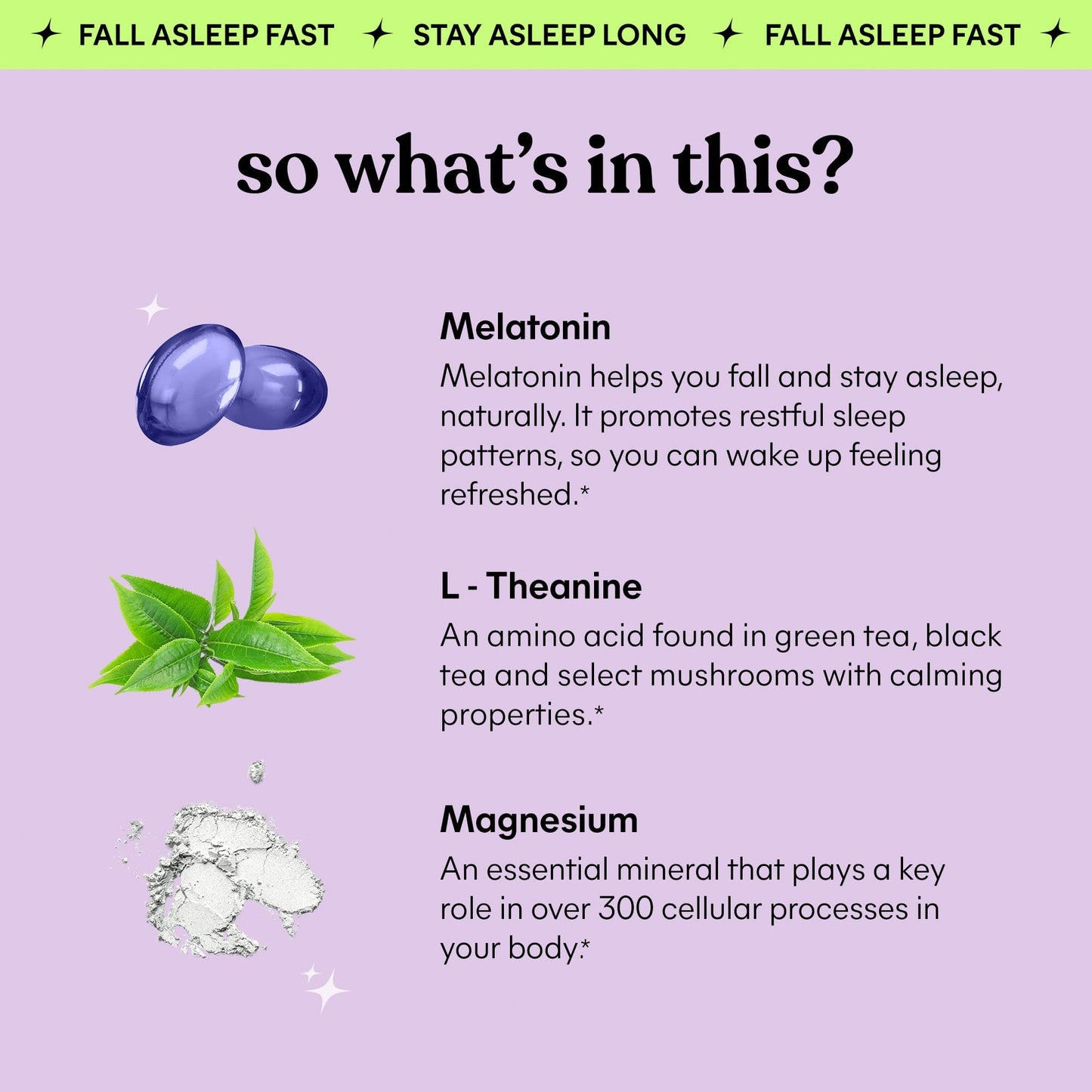 Lemme Sleep Gummies – 5mg Melatonin, Magnesium, L-Theanine, Chamomile & Lavender (60 Count) – Berry