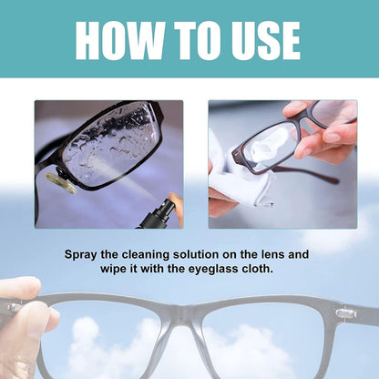 Lens Scratch Remover for Eyeglasses – Pack of 2 (3.38 fl oz each)