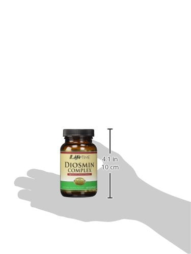 LifeTime Vein Support Diosmin Complex - 450 mg Diosmin, Horse Chestnut & Butcher's Broom, 60 Caps