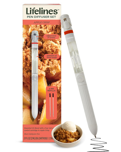 Lifelines Pen Diffuser Set Apple Crisp – Aromatherapy Writing Pen