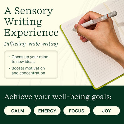 Lifelines Pen Diffuser Set – Aromatic Embrace 3-Pack | 1mm Black Ballpoint Pens