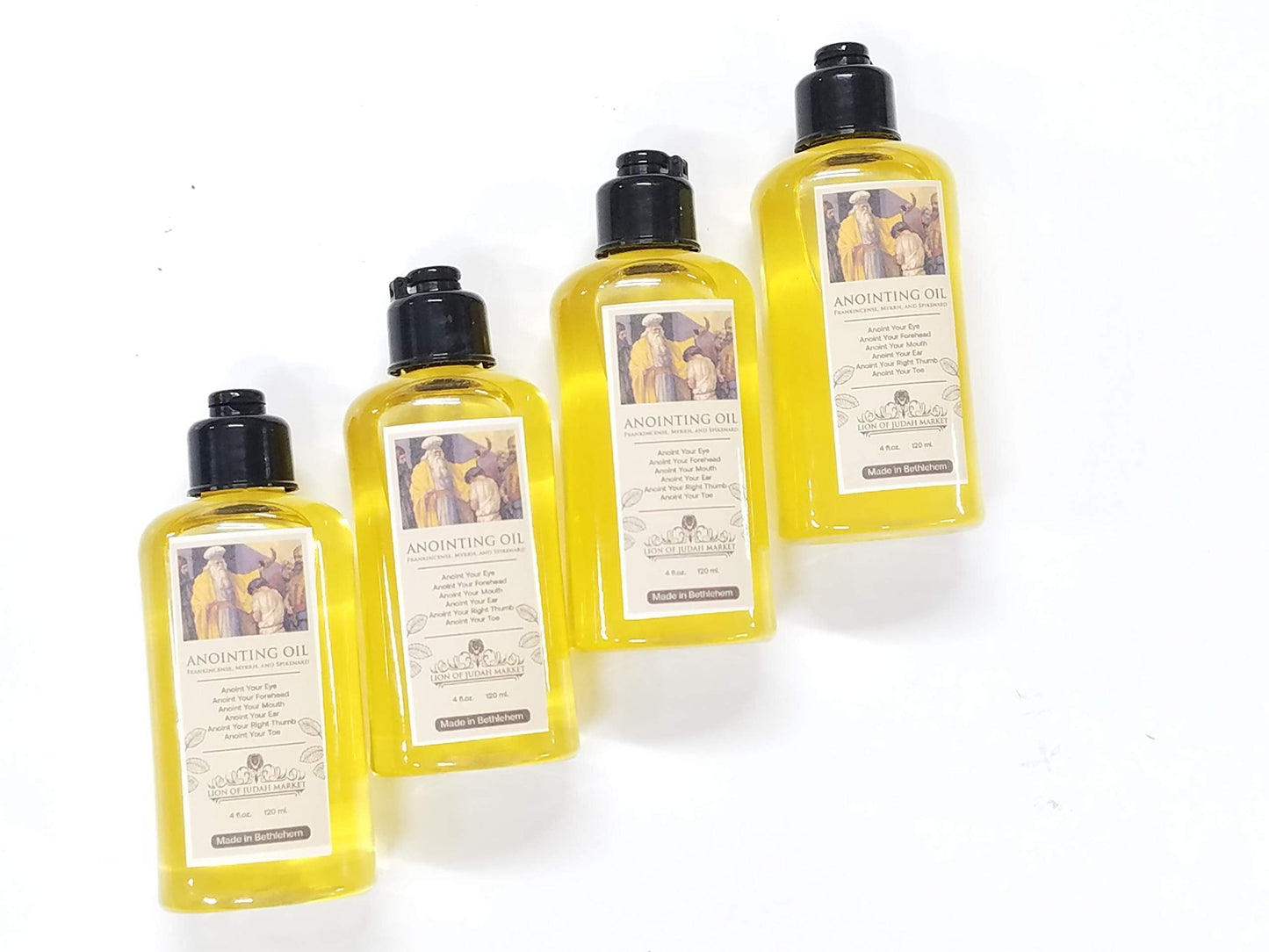 Lion of Judah Market Anointing Oil with Frankincense, Myrrh & Spikenard – Authentic Fragrance 120ml