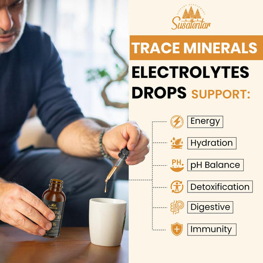 2000 mg Liposomal Fulvic + Humic Acid & Trace Minerals – More Potent Than Shilajit | Energy, Digestion, Immunity | 6 oz