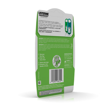 Listerine Freshburst Pocketpaks – Mint Breath Strips (24 Strips)