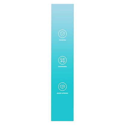 Litlcutie Mouth Guard for Teeth Grinding at Night - 4 Pack / 2 Sizes Moldable Dental Guard
