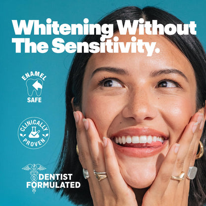 Lumineux Whitening Duo Set – Peroxide Free, Enamel Safe, 21 Treatments + 2 Fluoride-Free Toothpaste