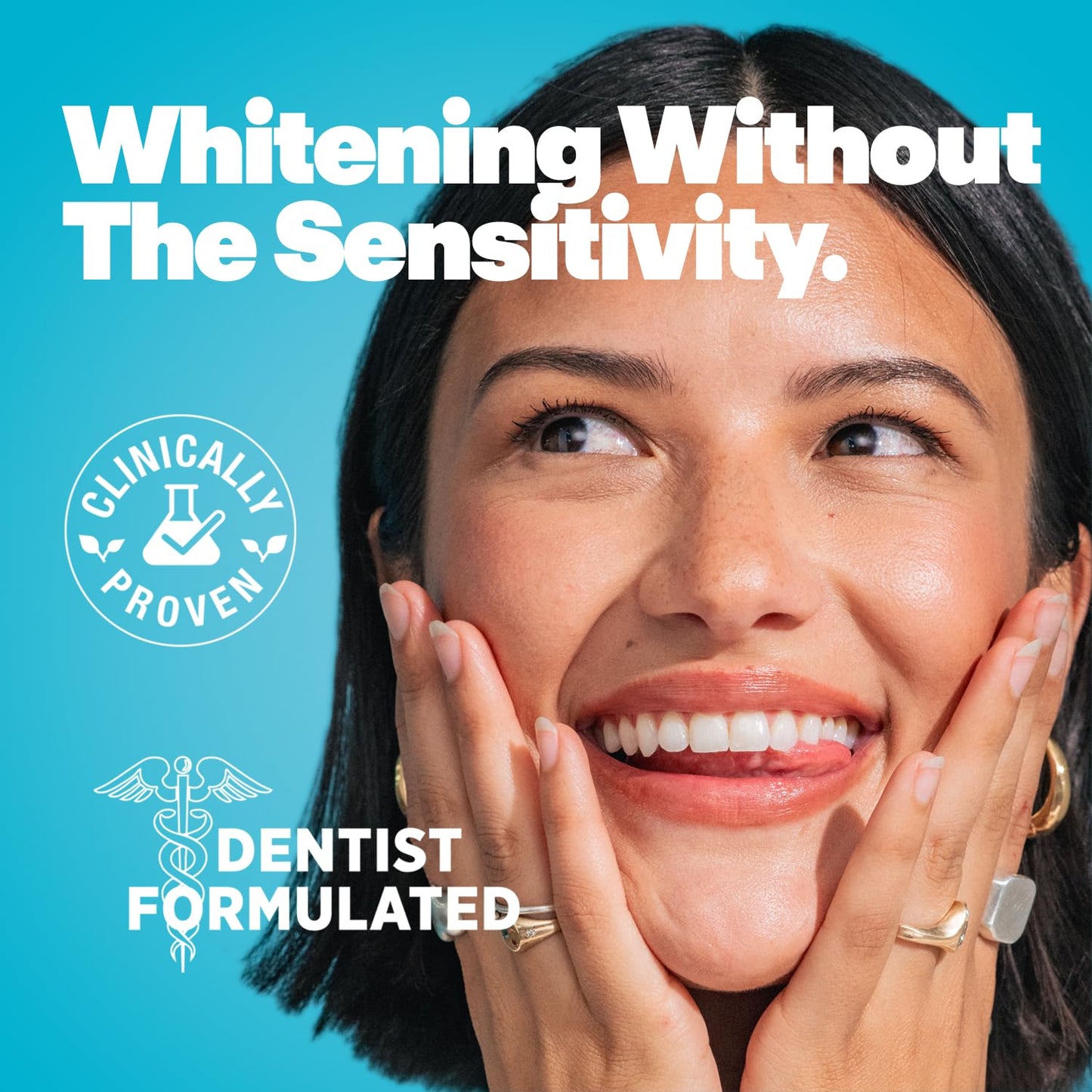 Lumineux Teeth Whitening Strips – 35 Treatments | Peroxide Free & Enamel Safe