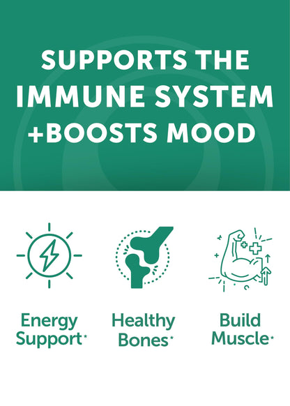 Lunakai Vitamin D3 2000IU & Vitamin B12 Gummies Bundle – Energy, Mood & Immunity Support (30 Days)