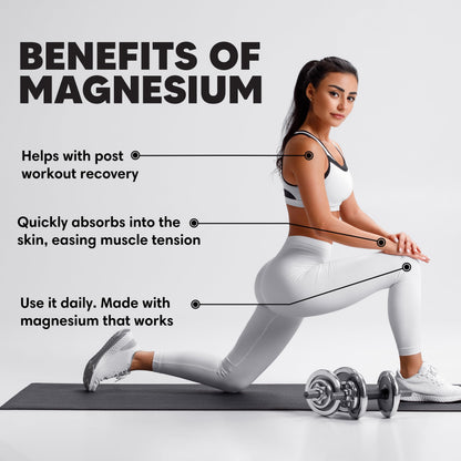 Pure Magnesium Oil Spray – 4oz (Single) Organic USP Grade, Topical Magnesium Spray for Feet, Leg Cramps, Weight Management, Aceite de Magnesio, Natural Salt & Ancient Minerals – Made in The USA