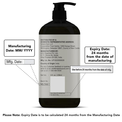 Majestic Pure Fractionated Coconut Oil – 16 fl oz (Pack of 2)