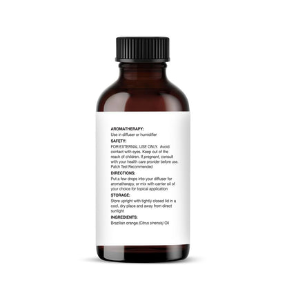 Majestic Pure Essential Oil with Glass Dropper - 100% Pure and Natural - Essential Oils for Diffuser, Aromatherapy, Soap and Candle Making, Brazillian Orange Essential Oil, Orange Oil, 1 Fl Oz