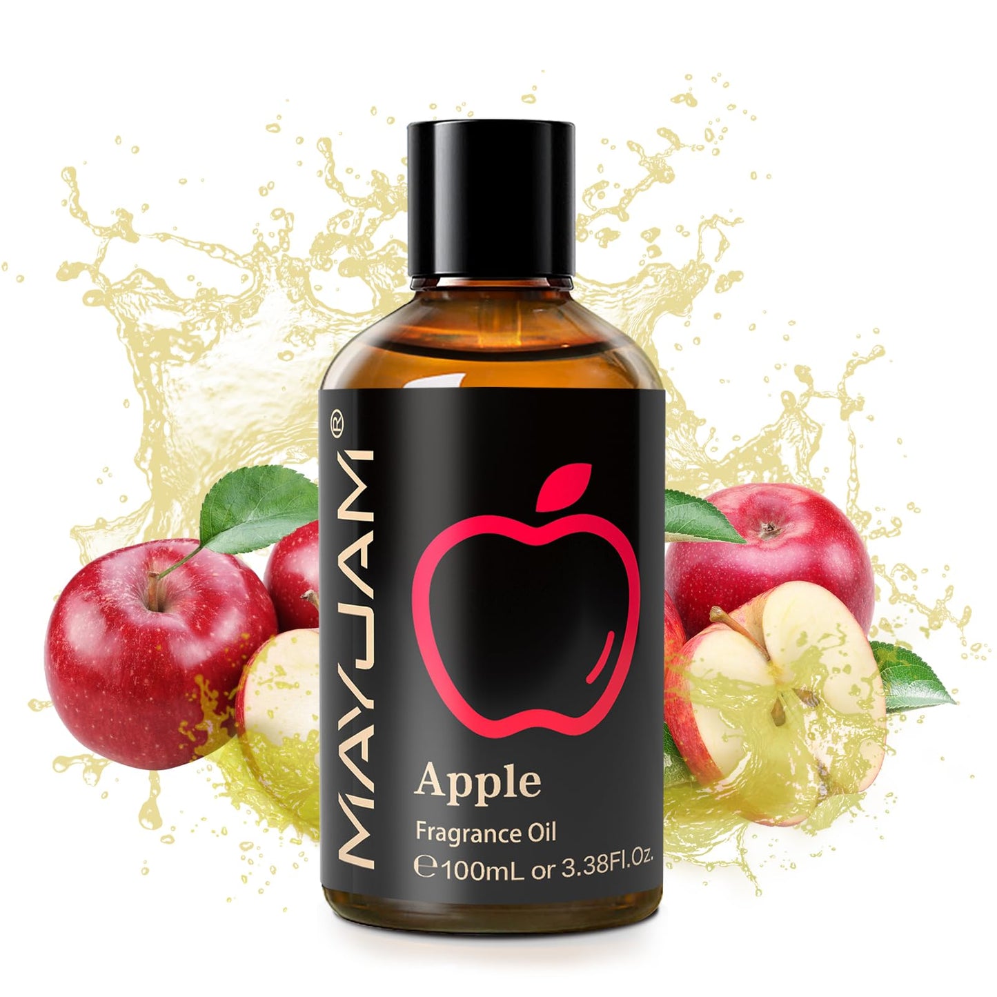 MAYJAM Apple Fragrance Oil 100ML – Diffuser & DIY Soap & Candle Making