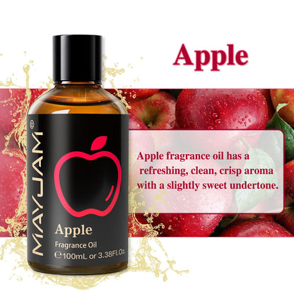 MAYJAM Apple Fragrance Oil 100ML – Diffuser & DIY Soap & Candle Making