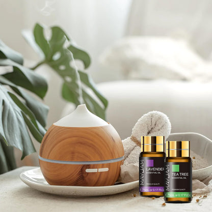 MAYJAM Essential Oil Gift Set – 20x5ml Pure Oils for Diffusers, Massage, DIY Candles & Soaps