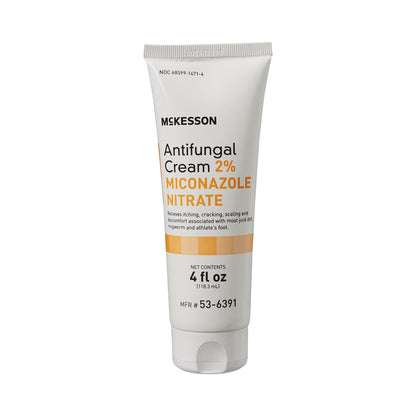McKesson Antifungal Cream 2% Miconazole Nitrate – 4 oz Tube
