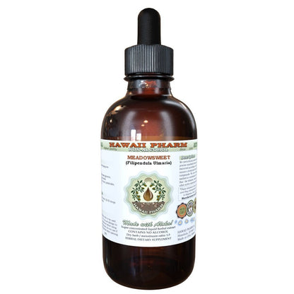 Meadowsweet Alcohol-Free Liquid Extract | Hawaii Pharm 2 oz USA