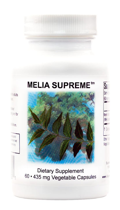 Melia Supreme Neem Leaf Capsules - 60 Vegetarian Capsules