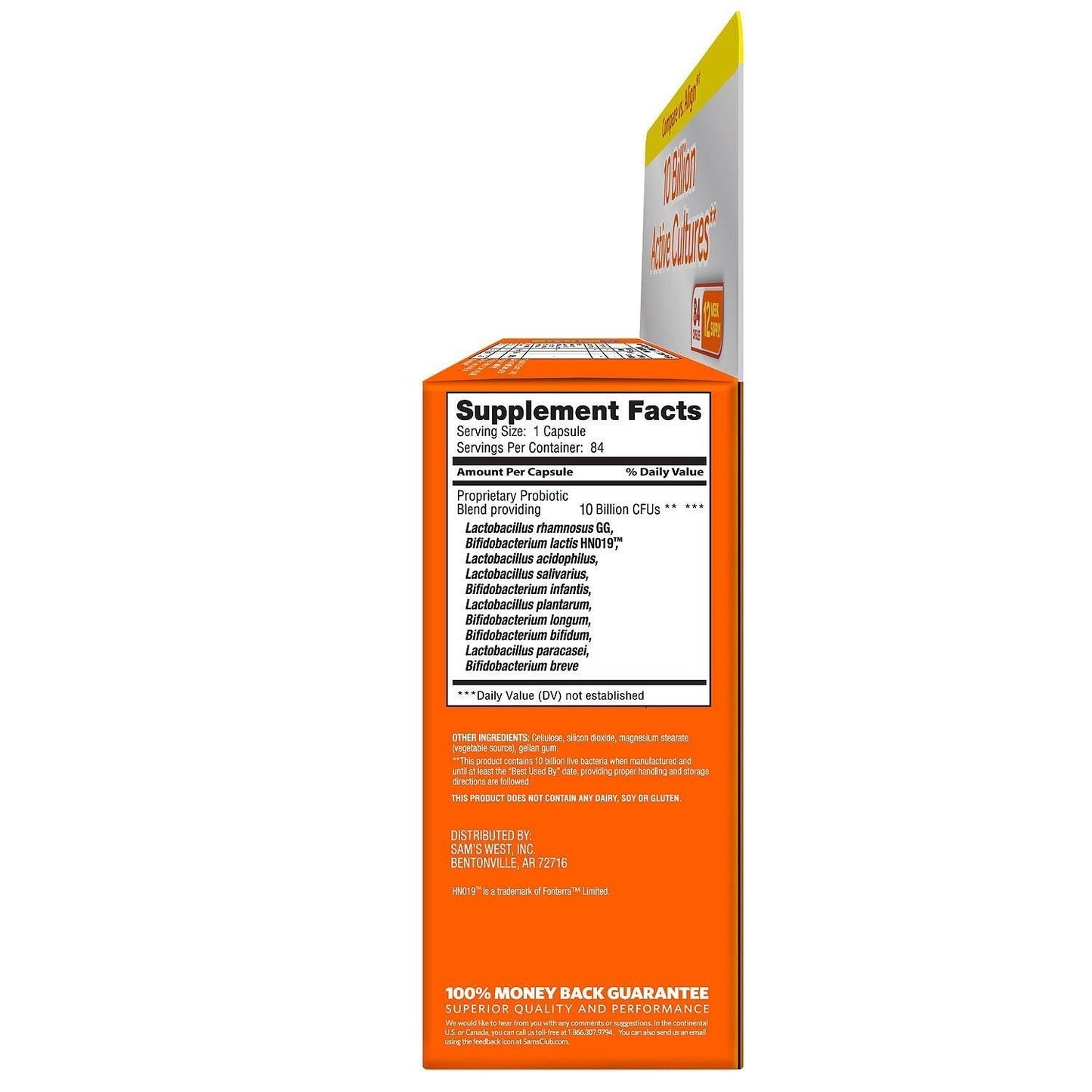 Member's Mark 5X Probiotic Digestive Care Supplement - 2/42ct. Bottles