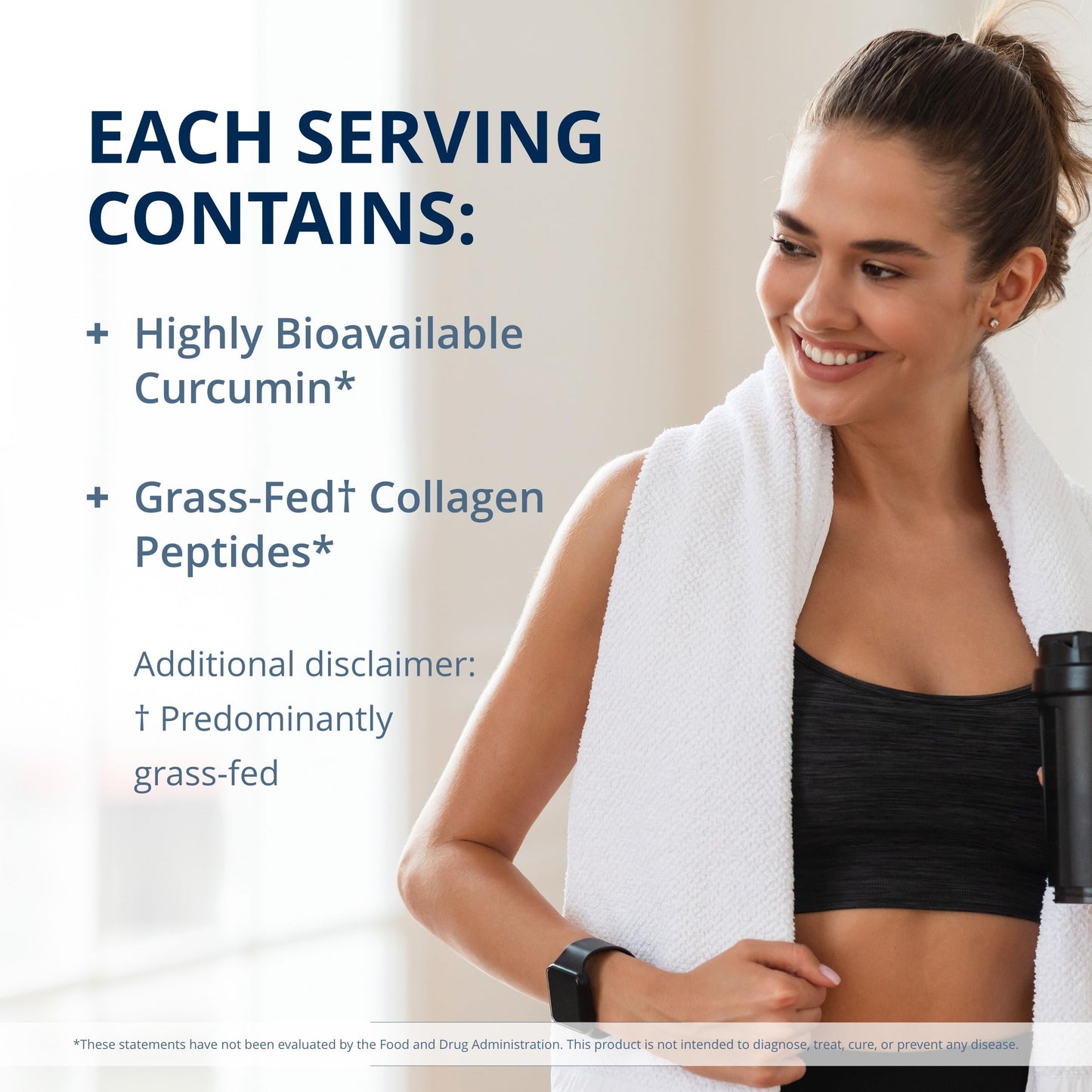 Metagenics Golden Fusion CurQfen Curcumin with Grass-Fed Collagen Peptides - 30 Servings