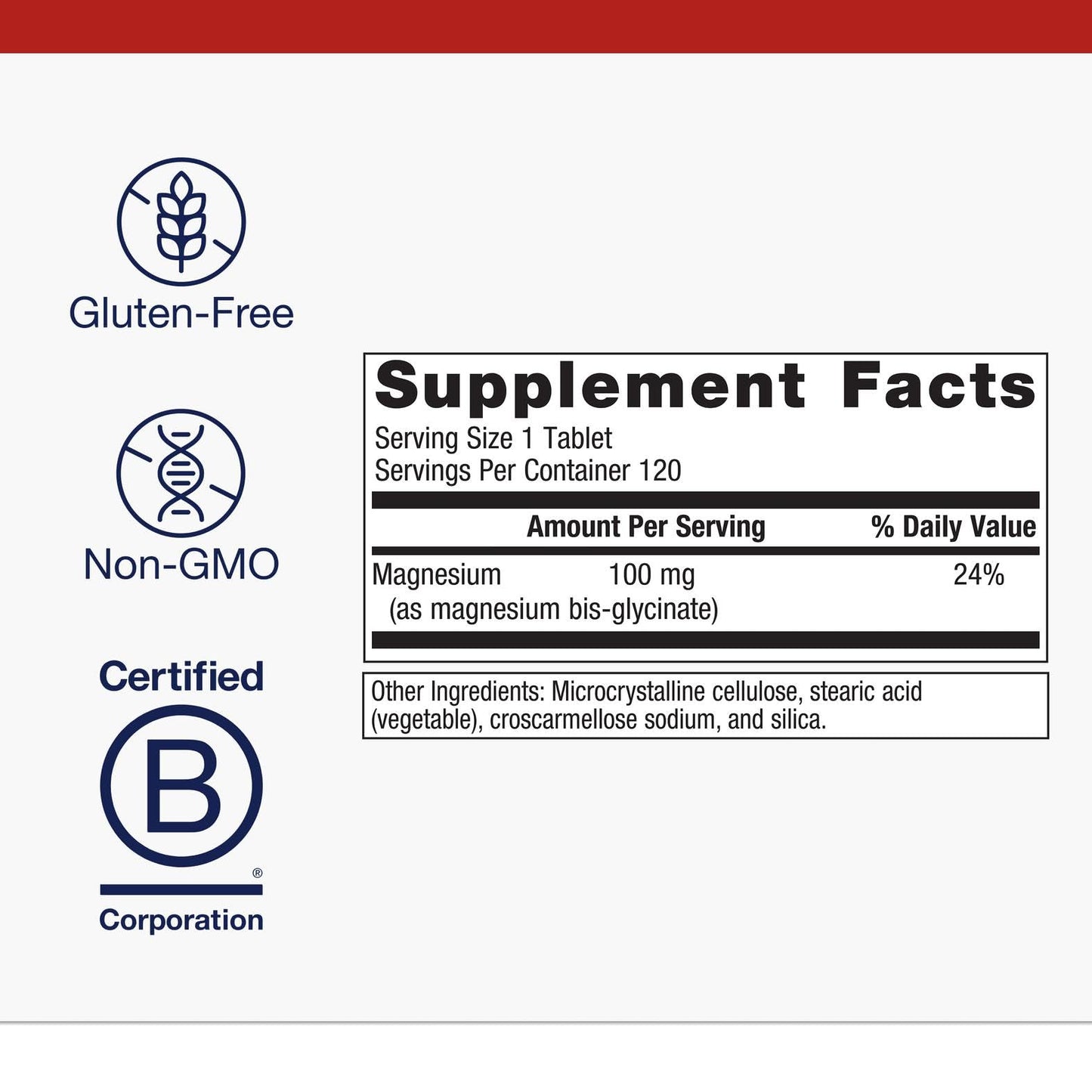 Metagenics Magnesium Glycinate | Highly Absorbable Magnesium - Sleep, Stress & Muscle Support (120 Tablets)