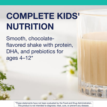 Metagenics MetaKids Nutrition Powder – Kids Multivitamin with Prebiotics, DHA, Protein & Amino Acids | Vanilla 14.32 oz | Non-GMO, Gluten-Free