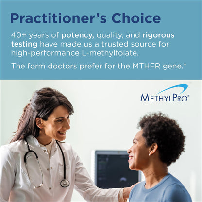MethylPro L-Methylfolate 5 mg – Brain Health, Focus & Calm (5-MTHF)