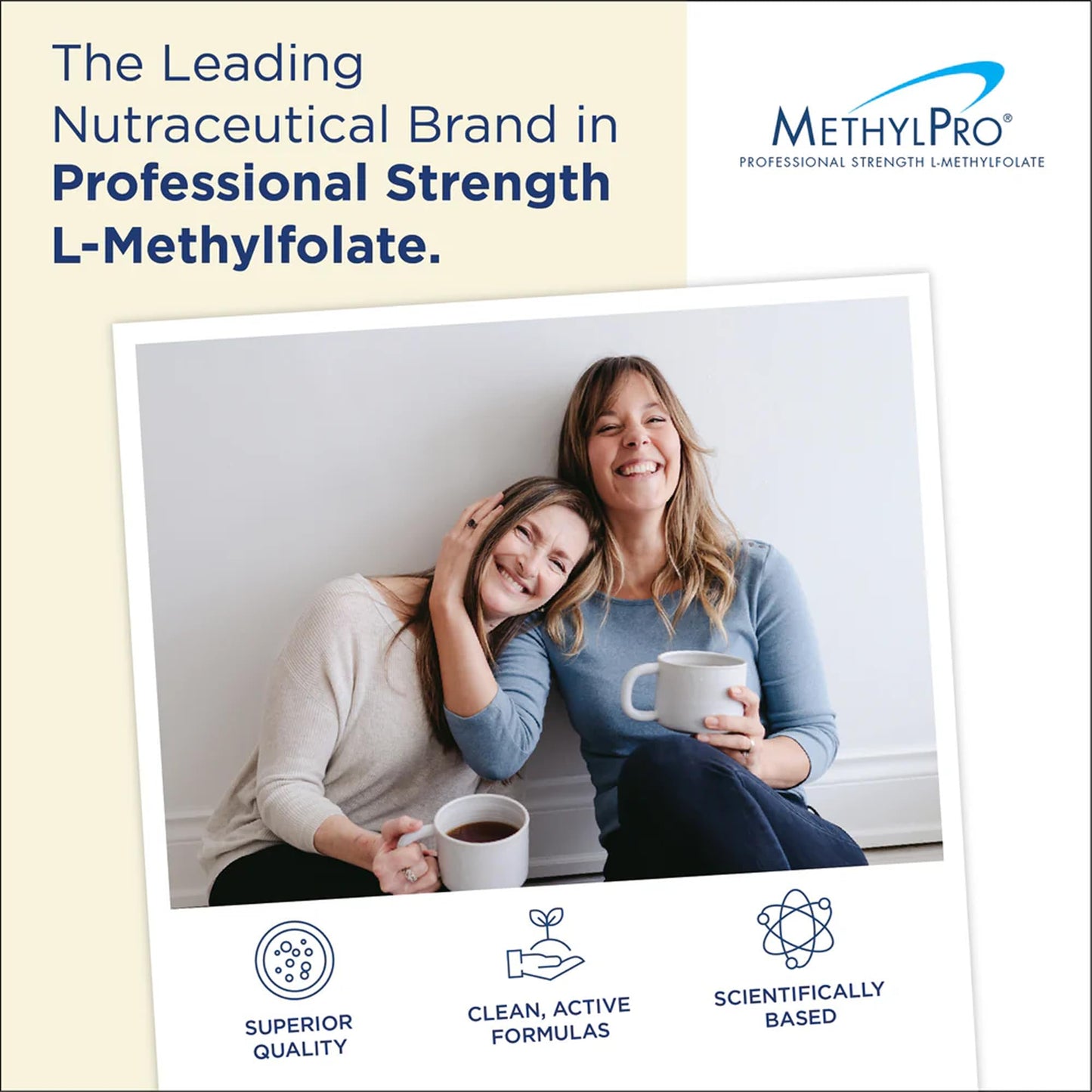 MethylPro L-Methylfolate 5 mg – Brain Health, Focus & Calm (5-MTHF)