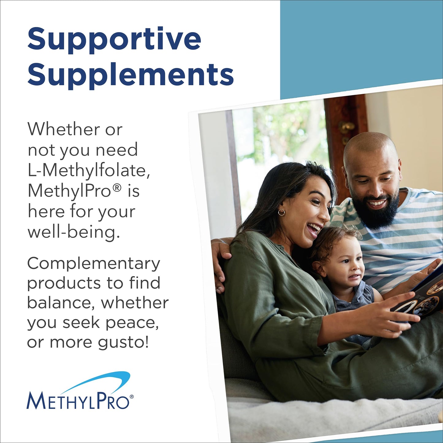 MethylPro L-Methylfolate 10 mg + Cofactors – 30 Capsules (Pack of 1) | 5-MTHF, B6, B12, Mg